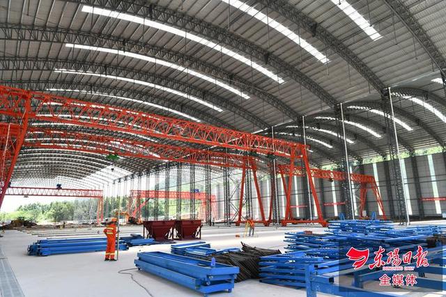 義東高速項目臨建工程建設正酣 助力主線工程穩步推進